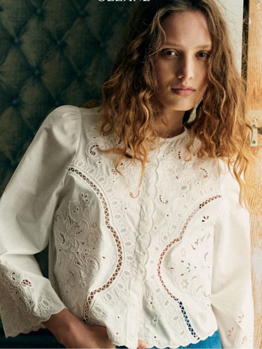 Sezane ALYCIA SHIRT 44/12 - Picture 4 of 5